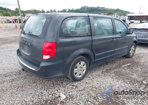 2012 Dodge Grand Caravan Se/Avp z USA, uszkodzony, nr VIN 2C4RDGBG9CR285810